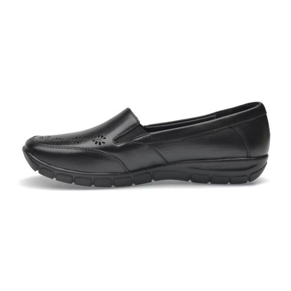 NEW PAZSTOR women's lambskin moccasin in black - Picture 4 of 4